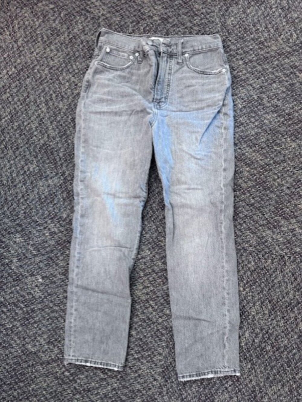 Madewell The Perfect Vintage Jean in Gray Size 28